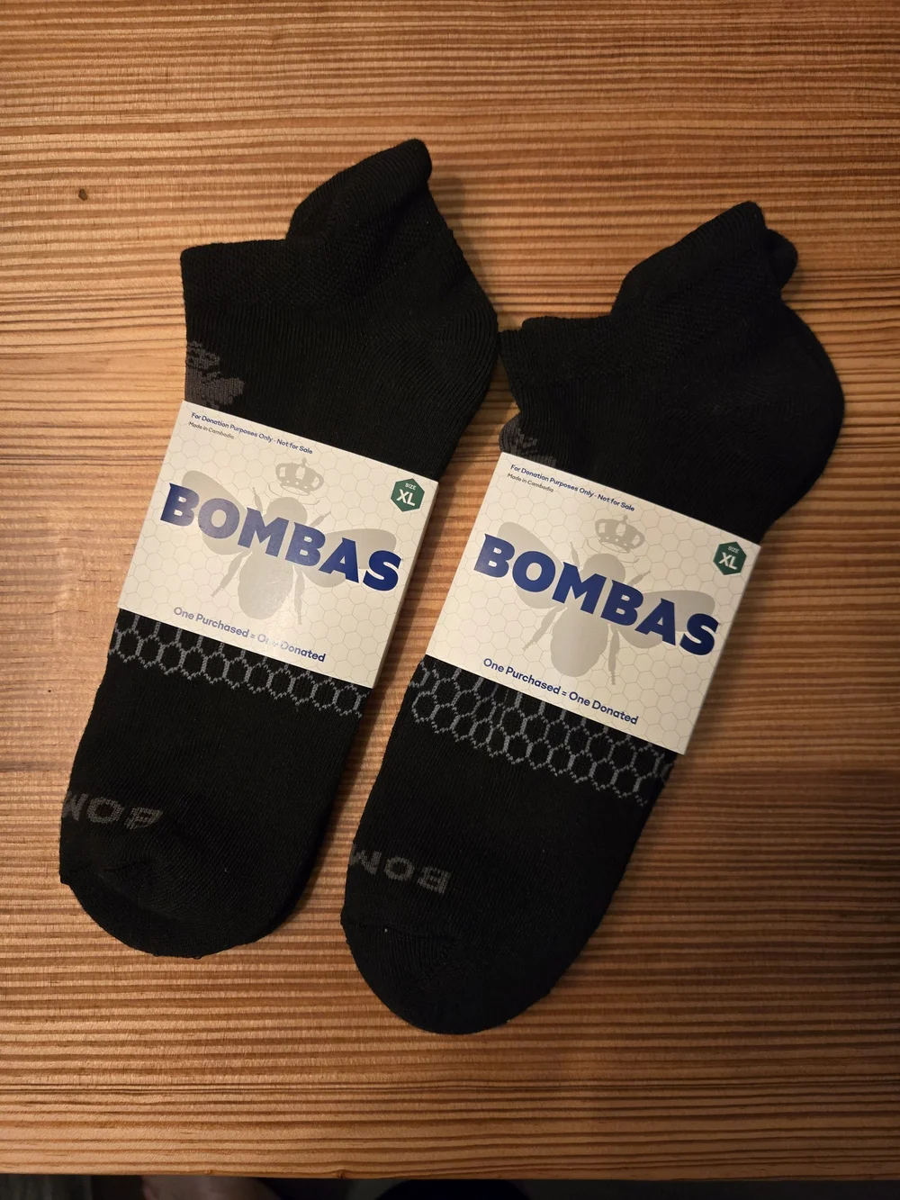 Bombas Men’s Black Low-Cut Athletic Socks (2 Pairs)
